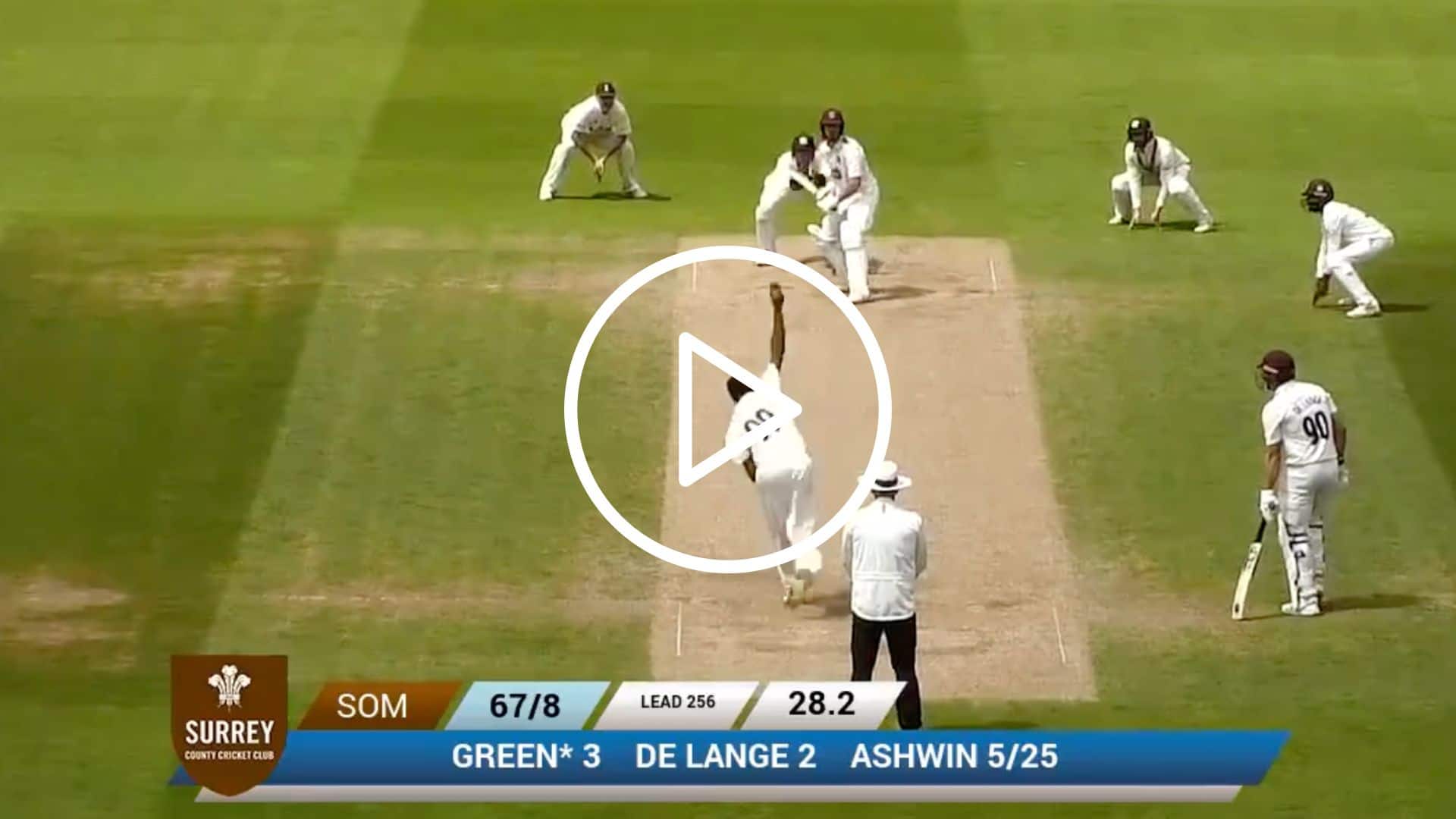 [Watch] Ashwin's Old Video Of A Six-fer at The Oval Goes Viral After Indian Bowlers Leak Runs on Day 1